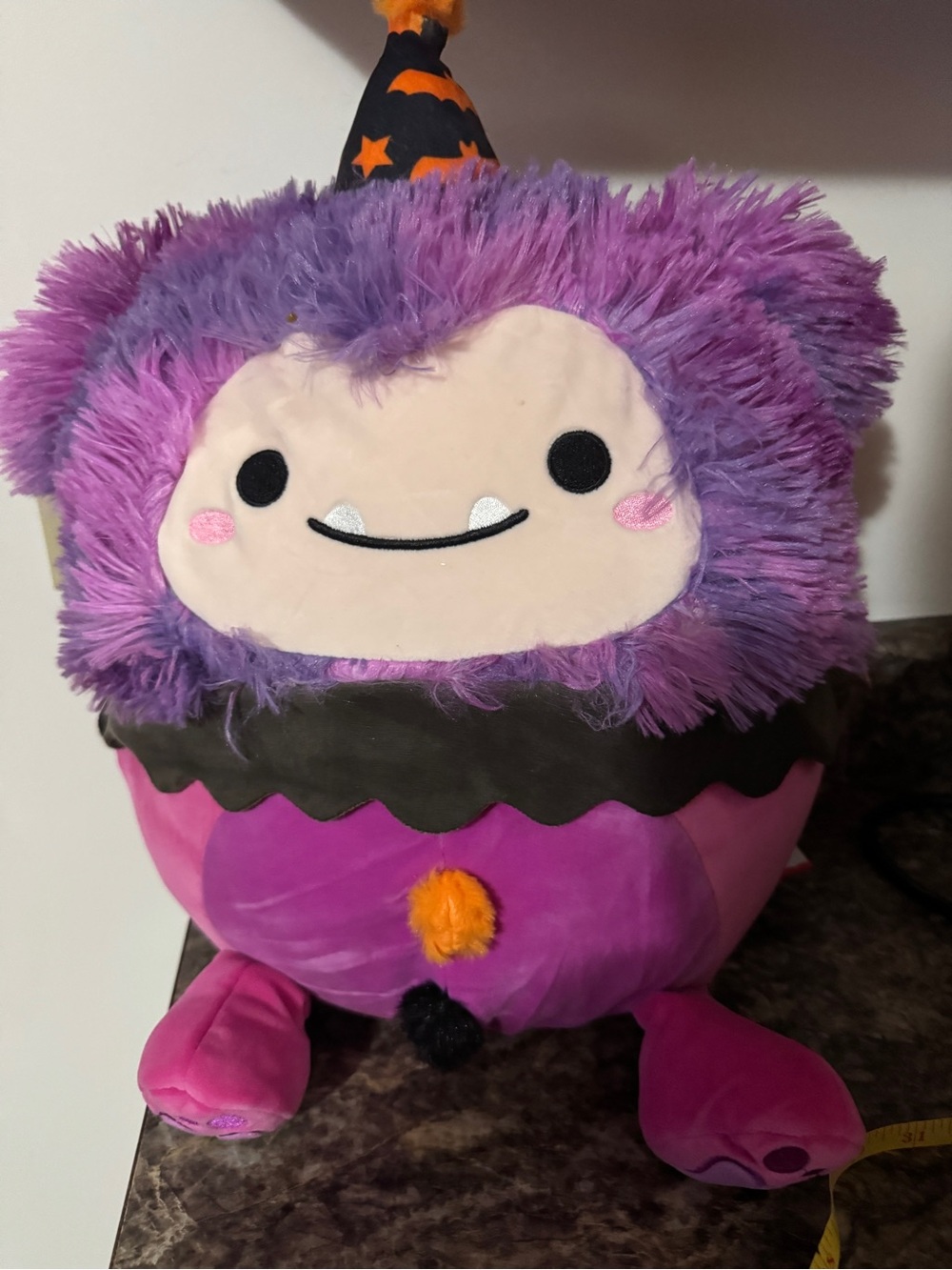 WOXIE  large Pink & Purple BigFoot Clown Halloween 2025 Squishmallow NWT